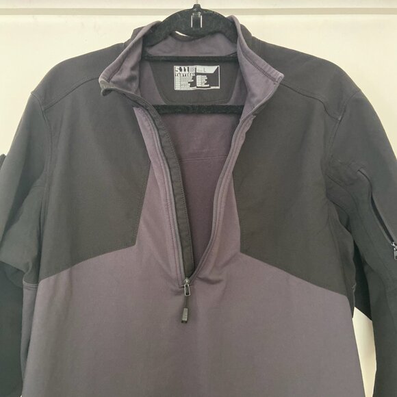 5.11 Tactical Mens 1/4 Zip Up Pullover Shirt Jacket Size Large Pocket Gorpcore - Picture 5 of 13